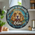 Cocker Spaniel Golden Memorial Stained Glass Effect Suncatcher